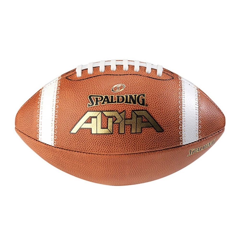 Spalding Alpha Leather Football Official Size New